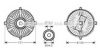 AVA QUALITY COOLING MSC420 Clutch, radiator fan